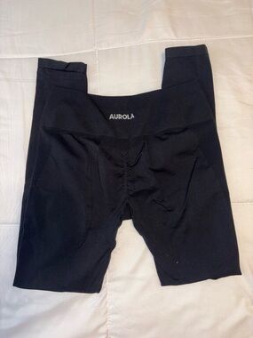 Aurola Black Leggings